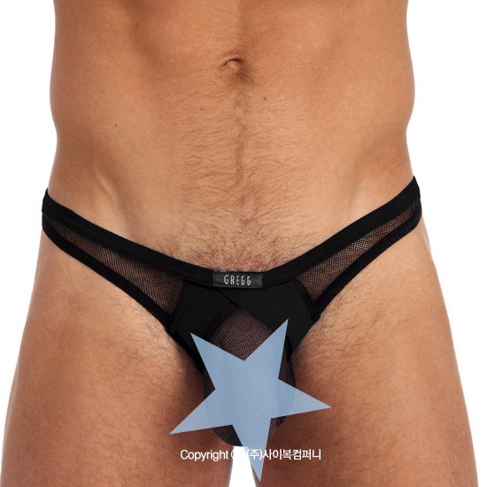 [GREGG] X-Rated Thong Black (85004)